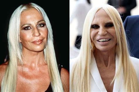 donatella versace measurements.